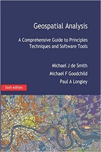 English book cover of Geospatial Analysis
