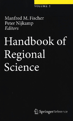 Book Cover of Handbook of Regional Science original - 250px