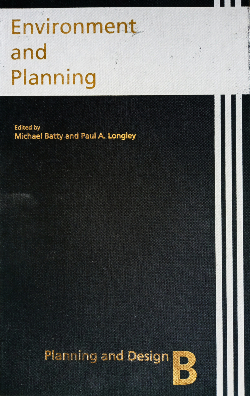 Book Cover of Environment and Planning B 