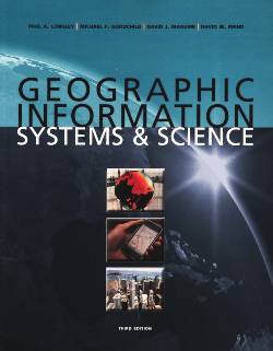 Book Cover of Geographic Information Systems and Science 250px